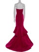 Oscar de la Renta Silk Long Dress