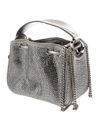 Oscar de la Renta Satin Shoulder Bag