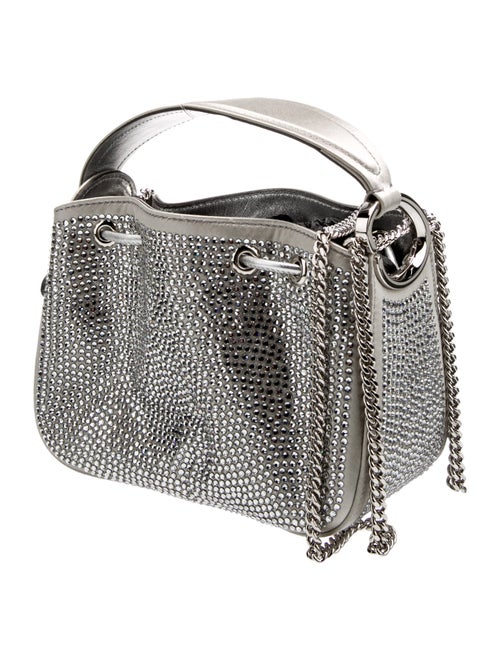 Oscar de la Renta Satin Shoulder Bag