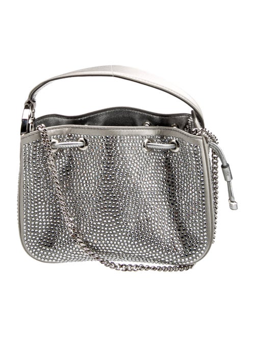 Oscar de la Renta Satin Shoulder Bag