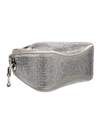 Oscar de la Renta Satin Shoulder Bag