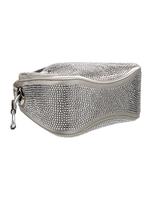 Oscar de la Renta Satin Shoulder Bag