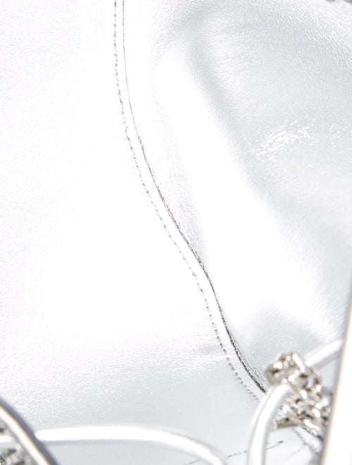 Oscar de la Renta Satin Shoulder Bag