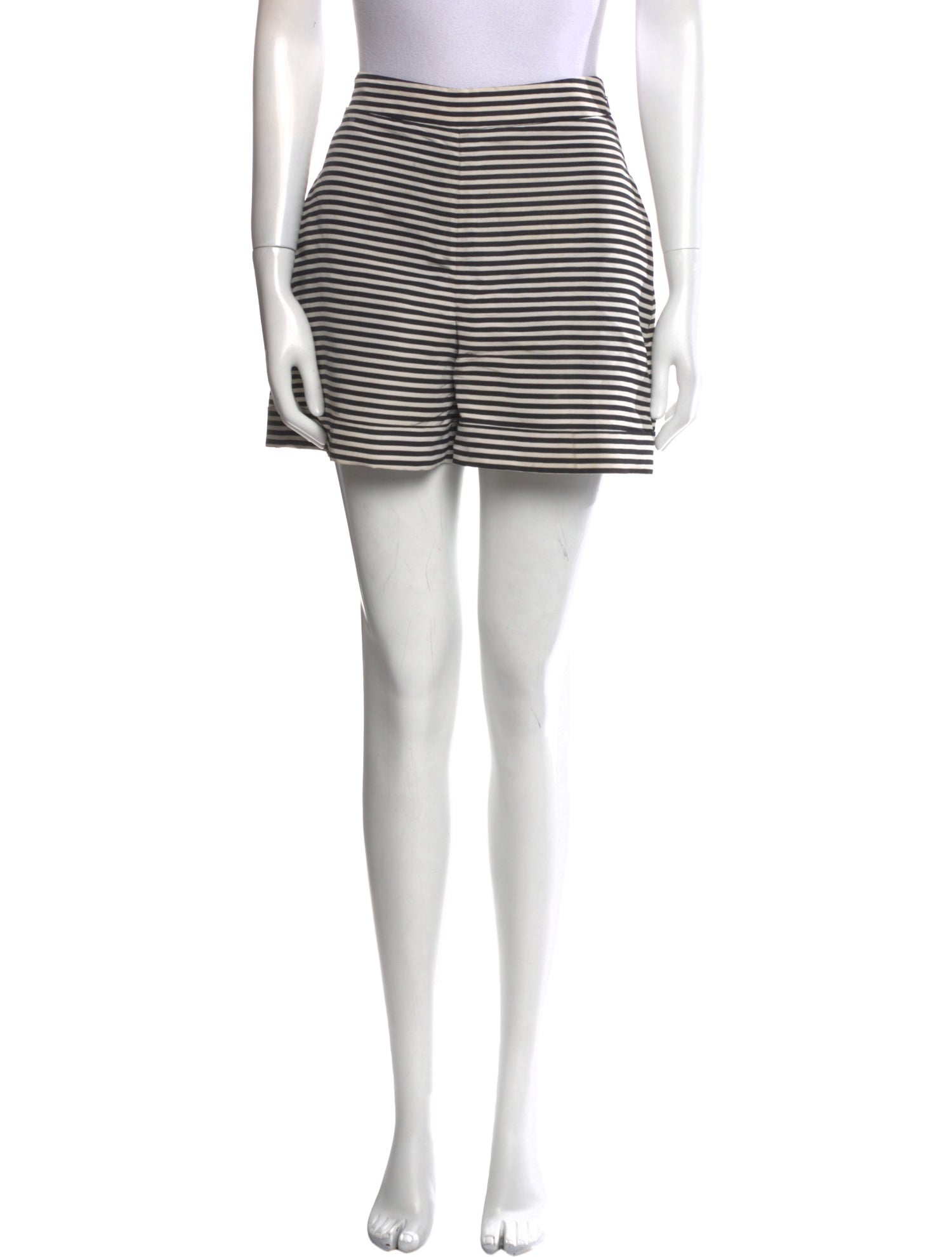 Oscar de la Renta Silk Mini Shorts