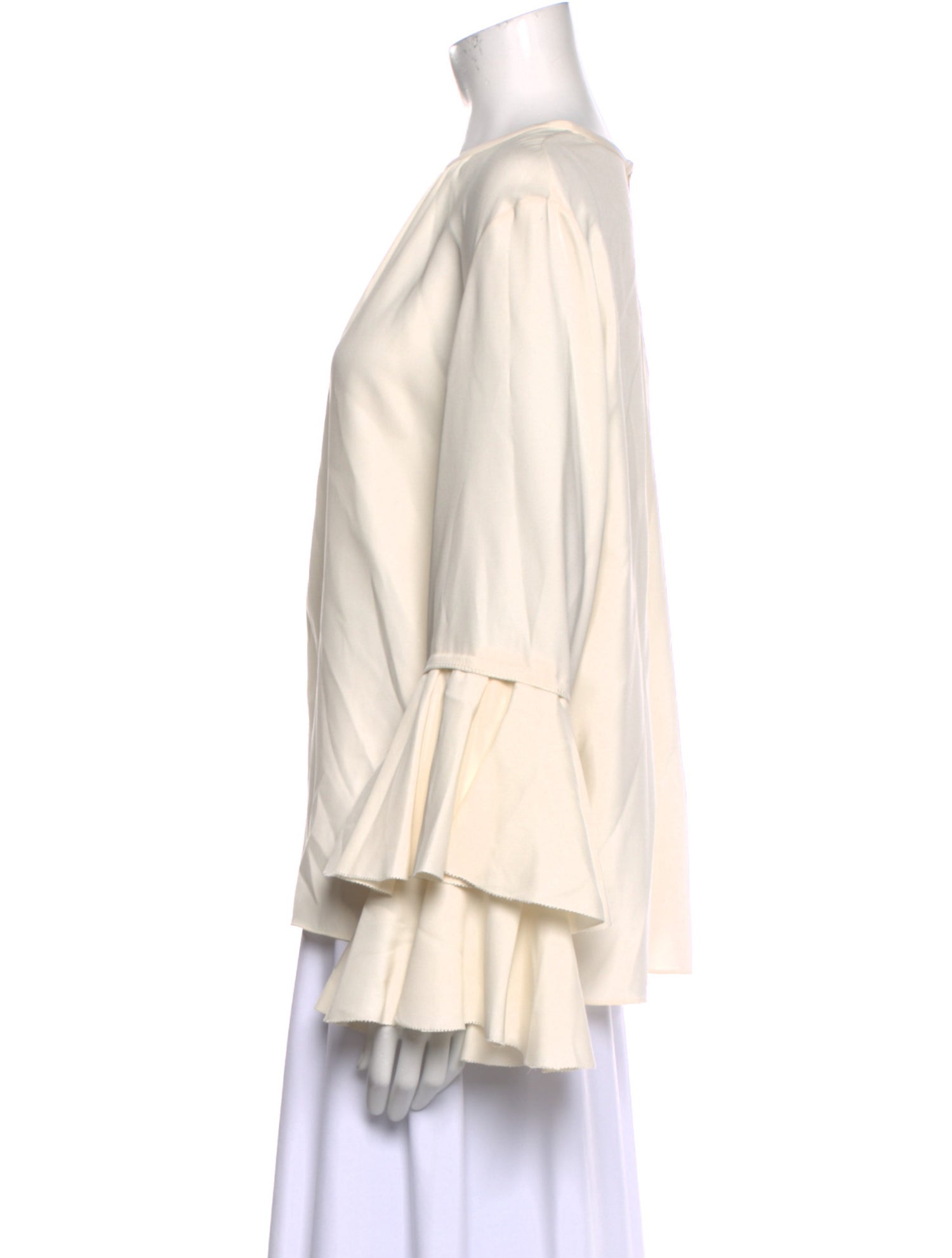 Oscar de la Renta 2017 Silk Blouse