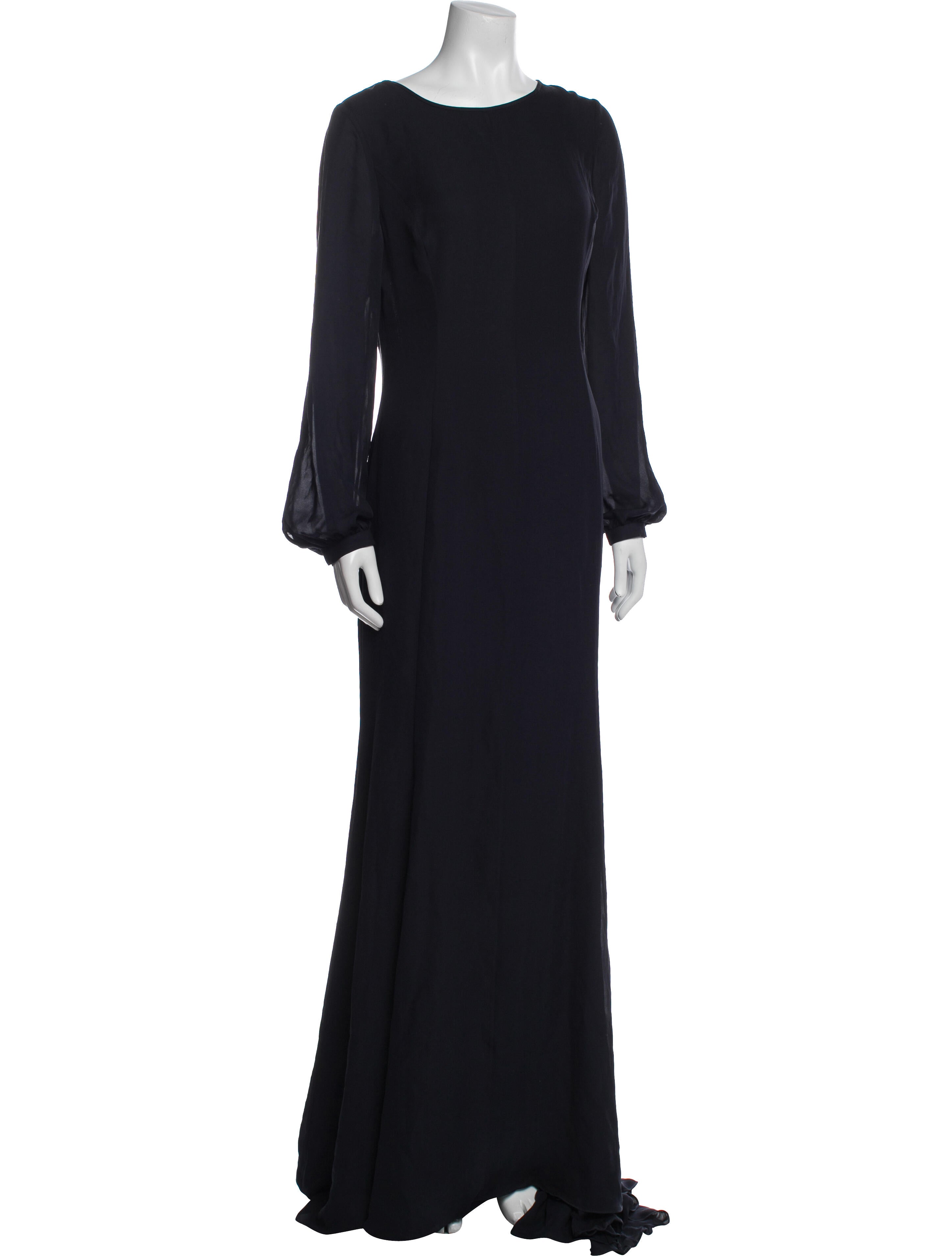 Oscar de la Renta Silk Long Dress w/ Tags