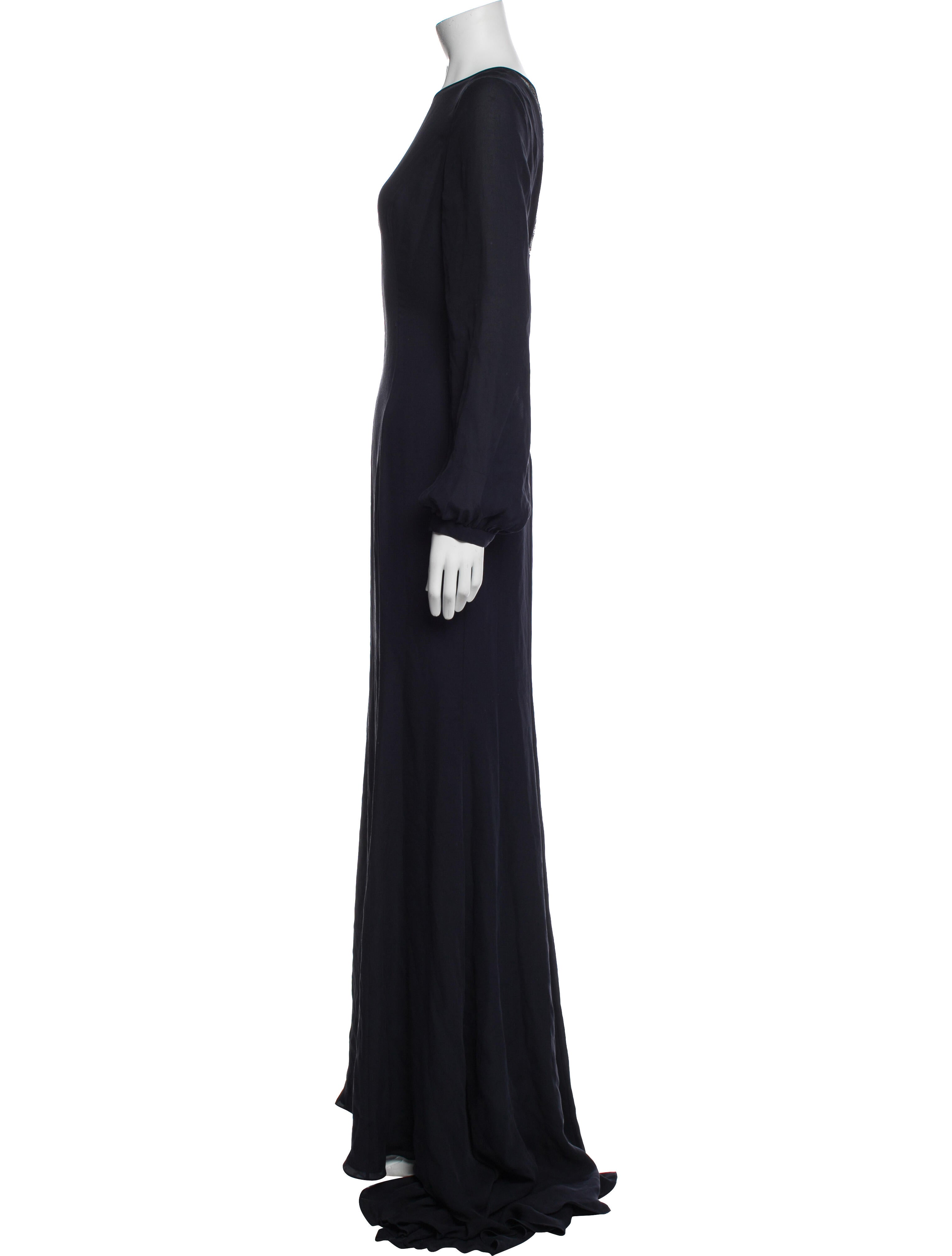 Oscar de la Renta Silk Long Dress w/ Tags