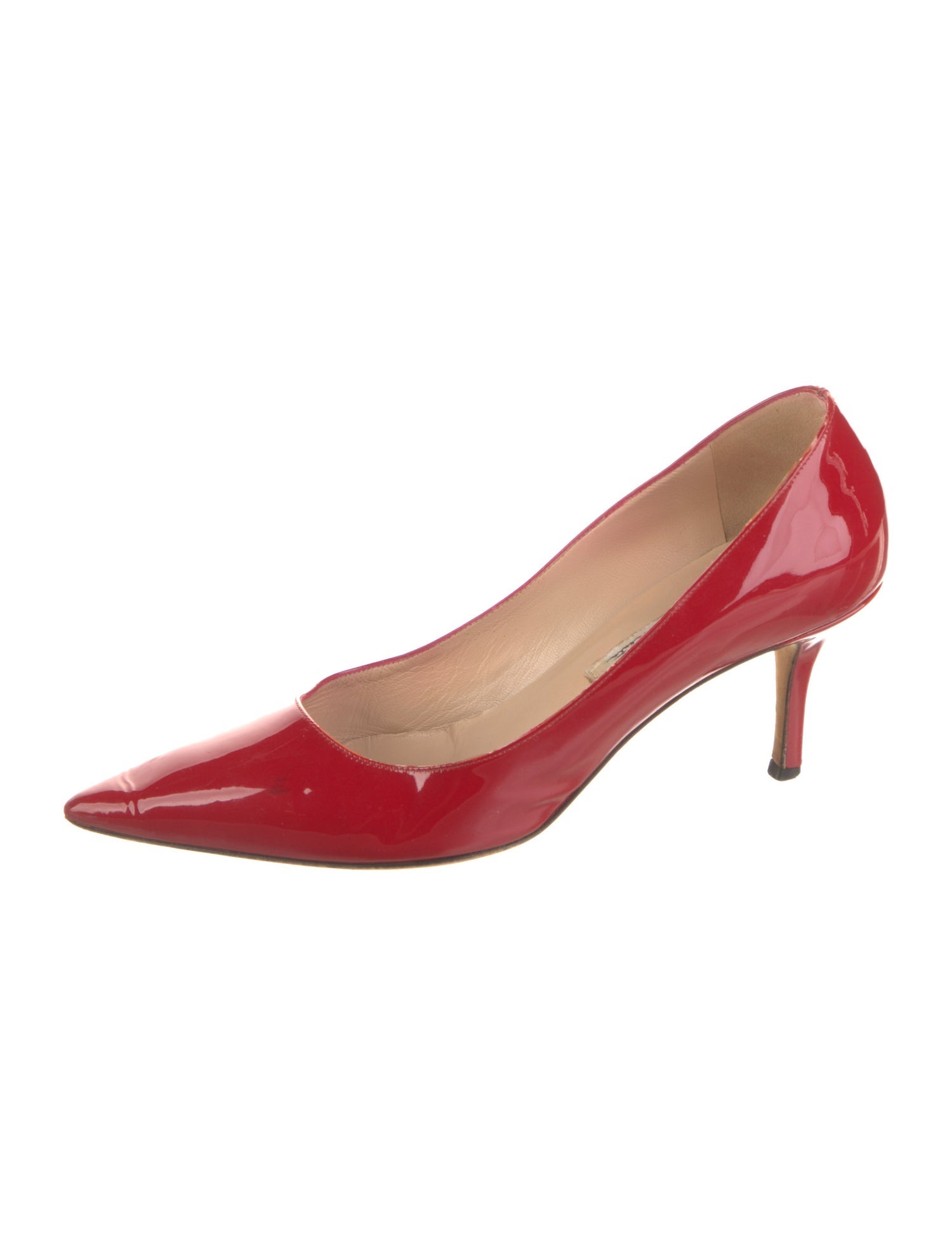 Oscar de la Renta Patent Leather Pumps