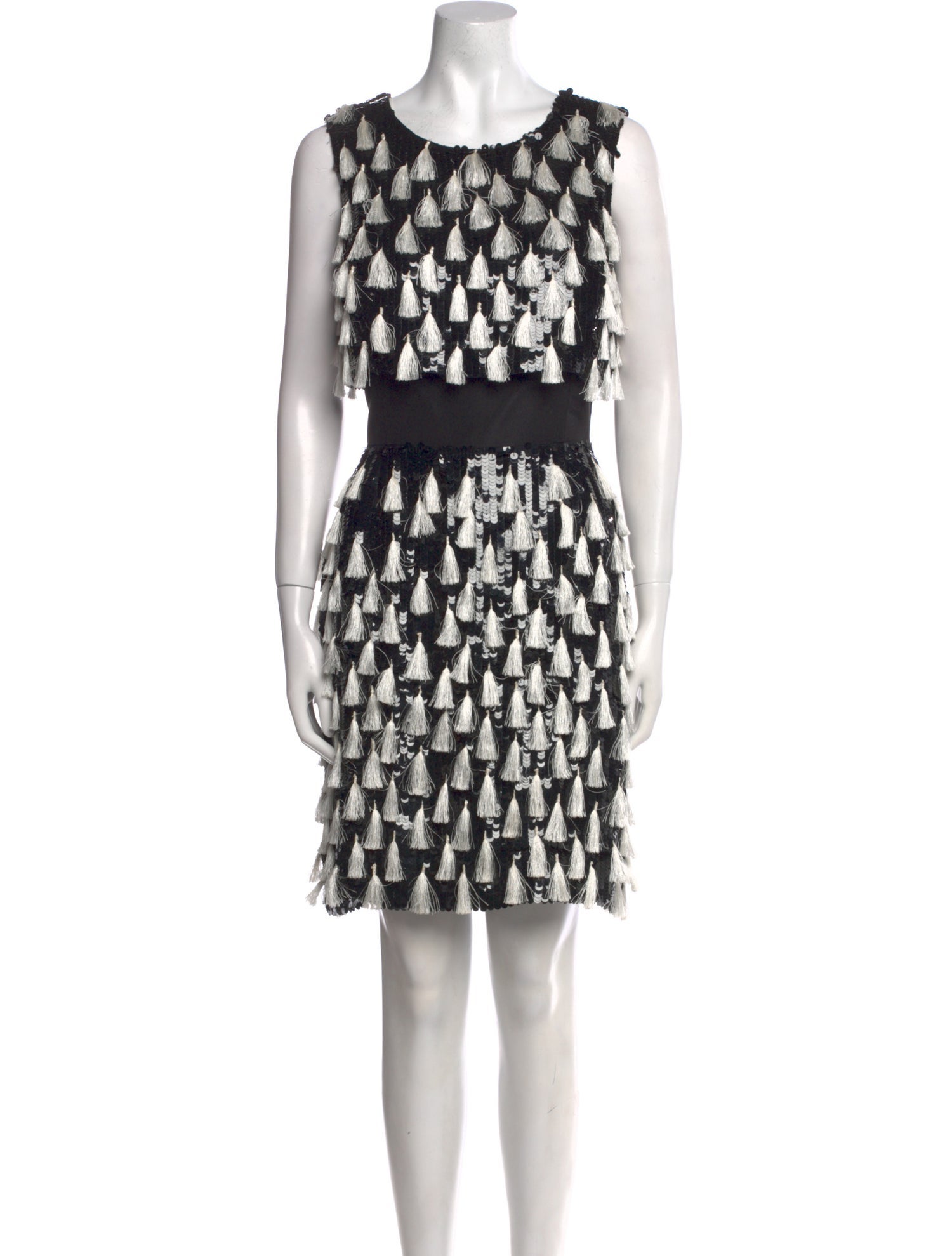 Oscar de la Renta Silk Knee-Length Dress