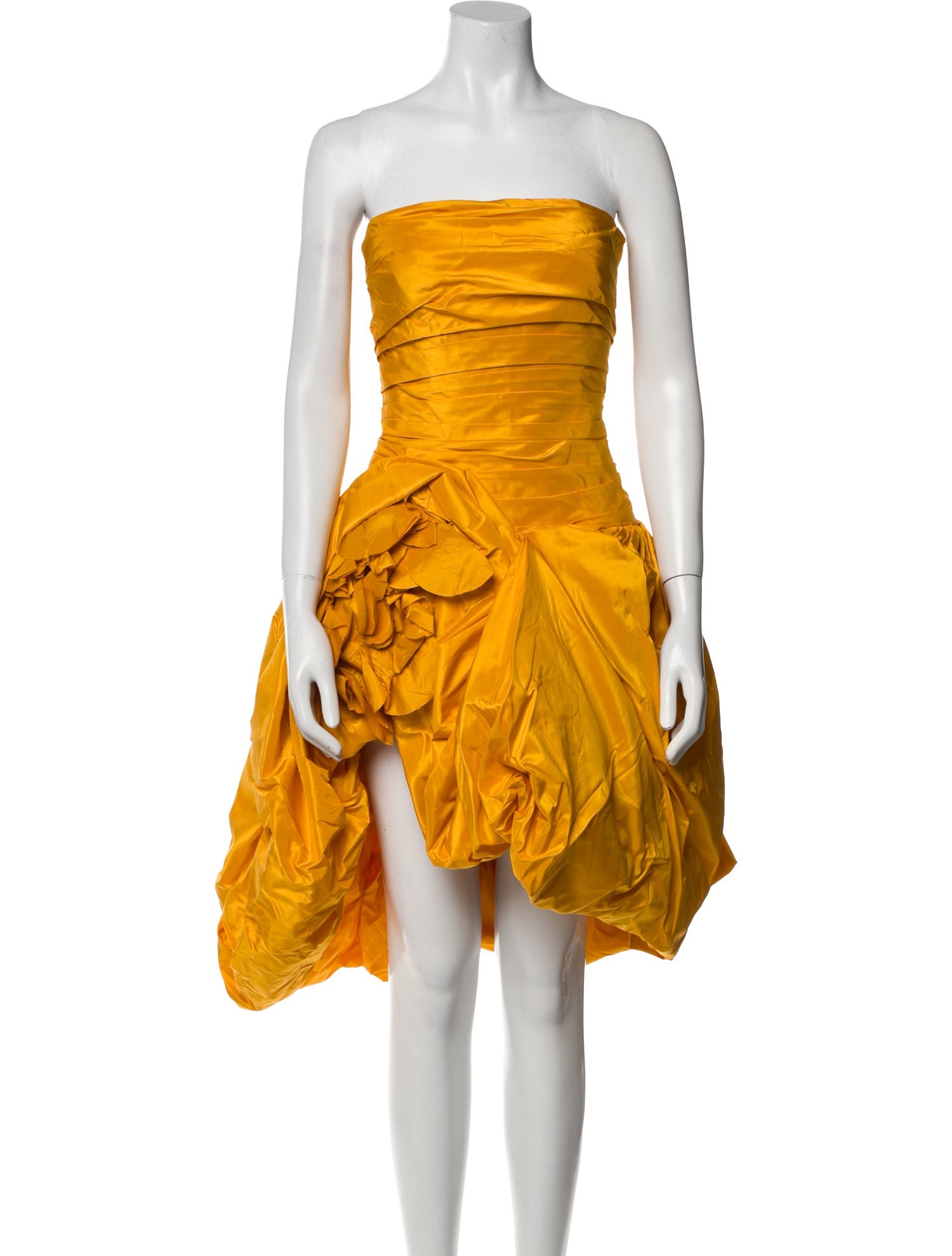 Oscar de la Renta Silk Mini Dress