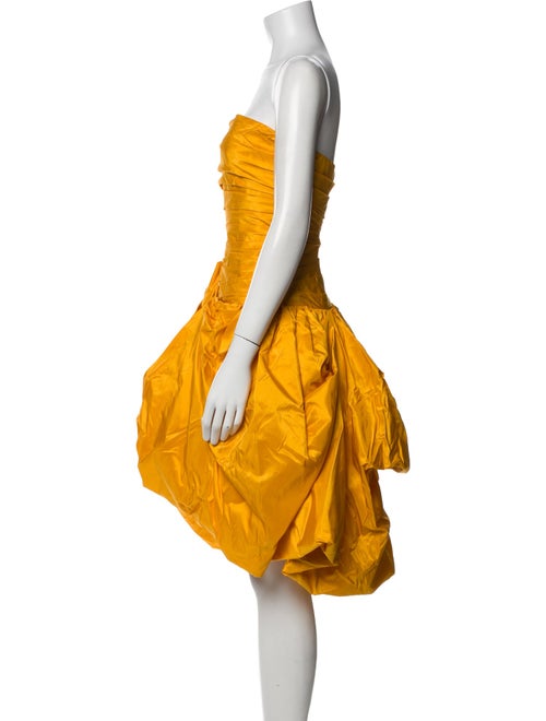 Oscar de la Renta Silk Mini Dress