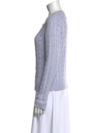 Oscar de la Renta Scoop Neck Sweater