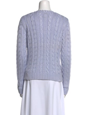 Oscar de la Renta Scoop Neck Sweater