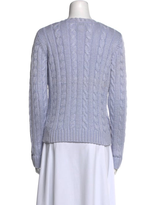 Oscar de la Renta Scoop Neck Sweater