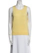 Oscar de la Renta Silk Scoop Neck Sweater