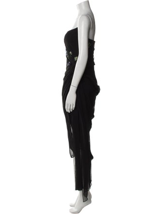 Oscar de la Renta Silk Mini Dress