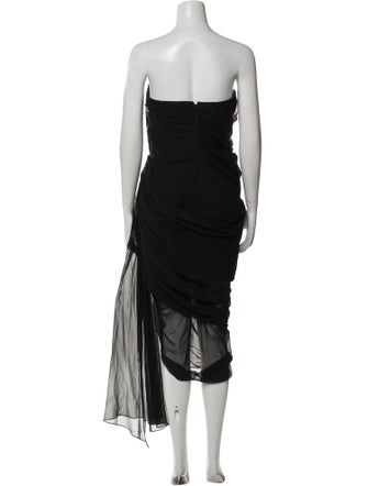 Oscar de la Renta Silk Mini Dress