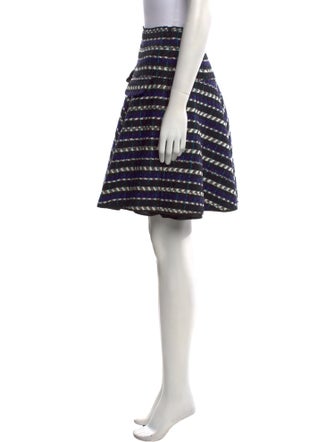 Oscar de la Renta Virgin Wool Knee-Length Skirt