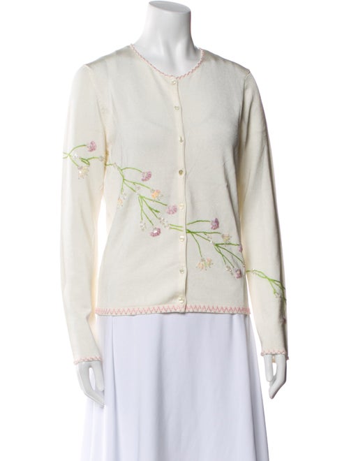 Oscar de la Renta Crew Neck Sweater