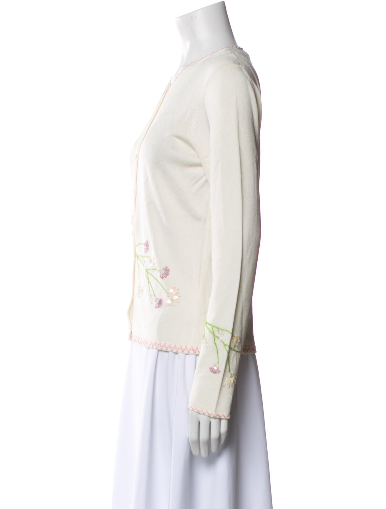 Oscar de la Renta Crew Neck Sweater