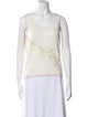 Oscar de la Renta Scoop Neck Sweater