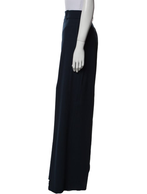 Oscar de la Renta Silk Wide Leg Pants