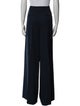 Oscar de la Renta Silk Wide Leg Pants