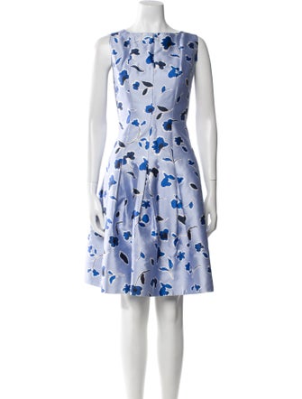 Oscar de la Renta 2015 Knee-Length Dress