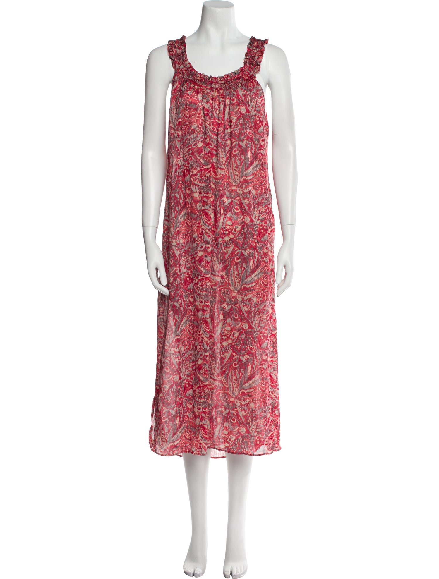 Oscar de la Renta Vintage Printed Nightgown