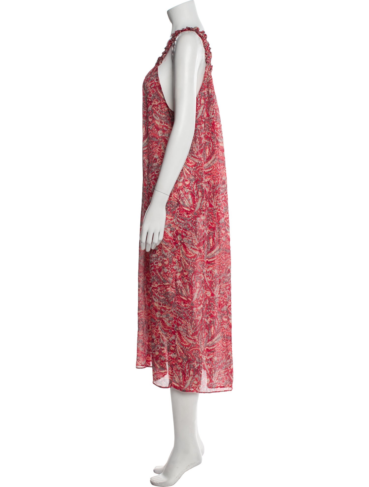 Oscar de la Renta Vintage Printed Nightgown
