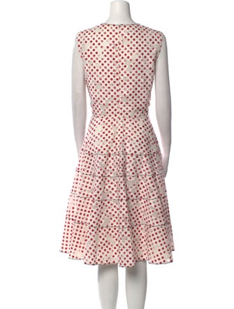 Oscar de la Renta 2016 Midi Length Dress