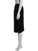 Oscar de la Renta Wool Knee-Length Skirt