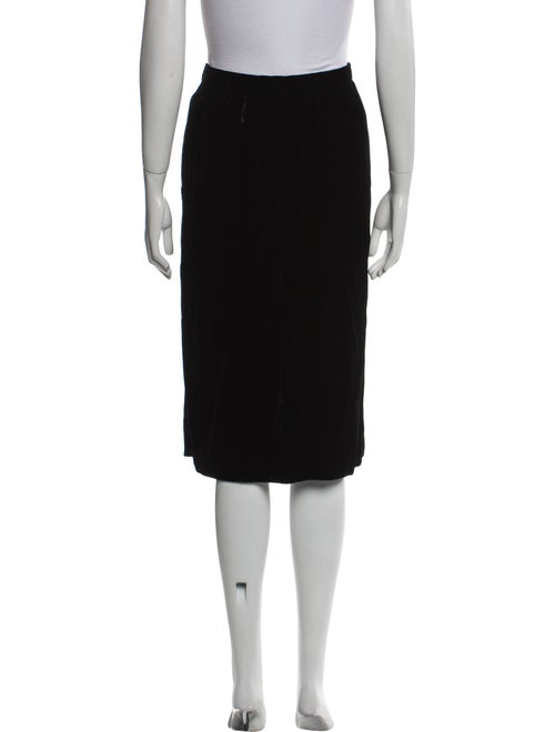 Oscar de la Renta Wool Knee-Length Skirt