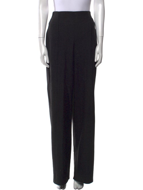 Oscar de la Renta Wool Wide Leg Pants