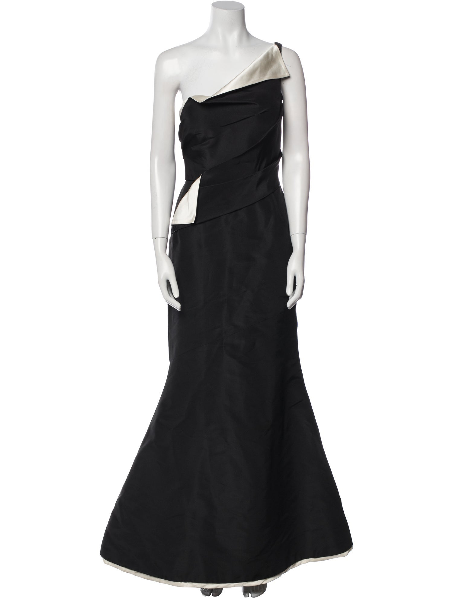 Oscar de la Renta Silk Long Dress