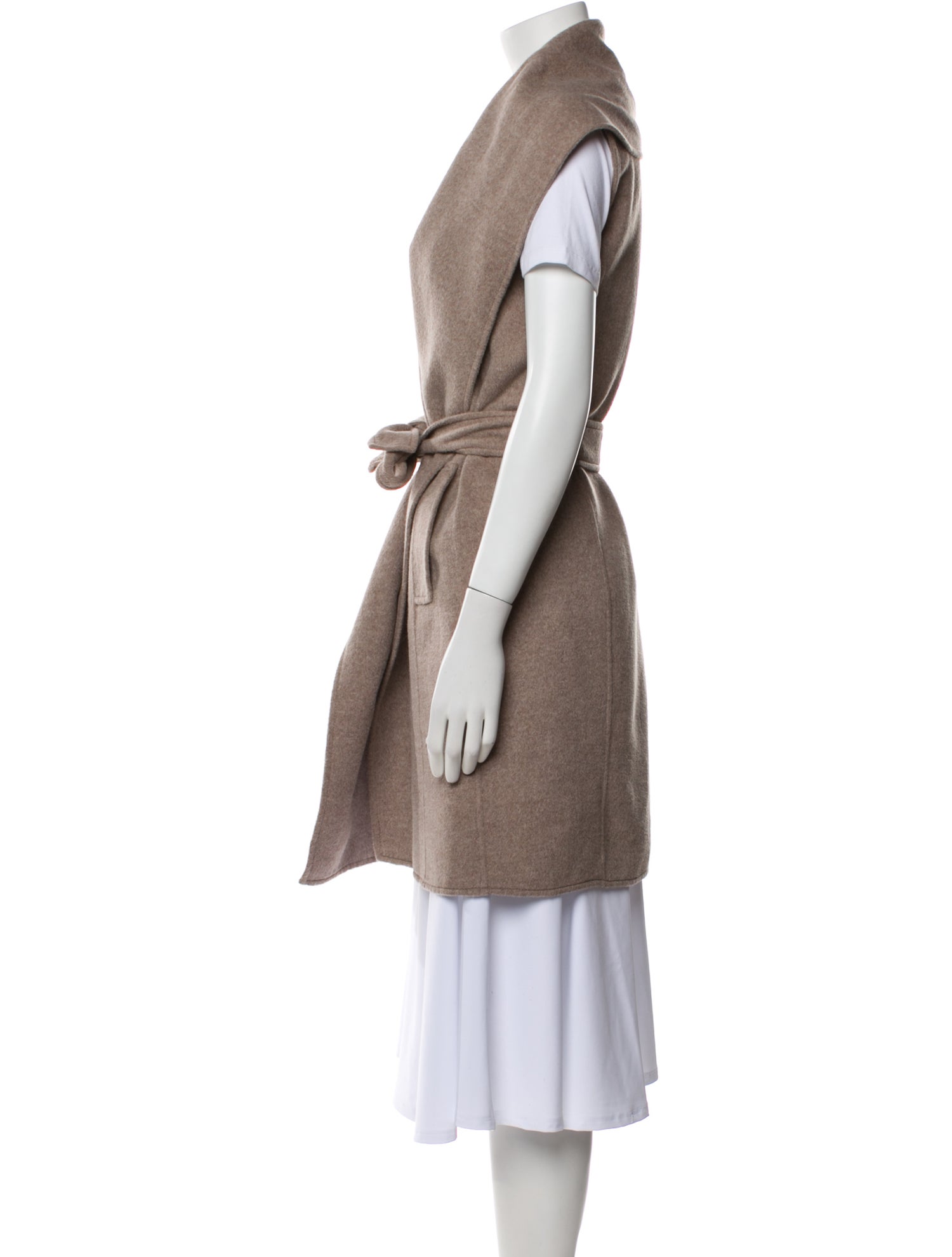 Oscar de la Renta Cashmere Trench Coat