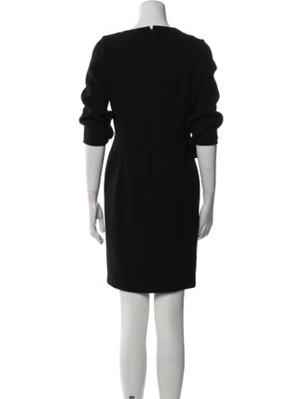 Oscar de la Renta Wool Mini Dress
