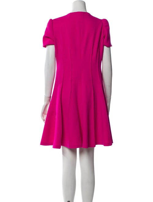 Oscar de la Renta Virgin Wool Mini Dress