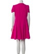 Oscar de la Renta Virgin Wool Mini Dress