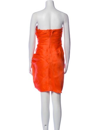 Oscar de la Renta Silk Mini Dress