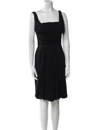 Oscar de la Renta Silk Mini Dress