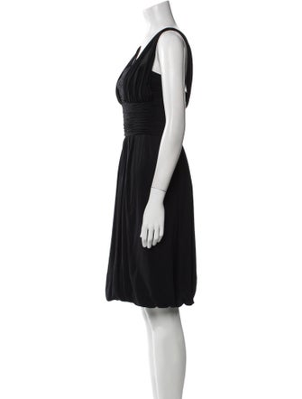 Oscar de la Renta Silk Mini Dress