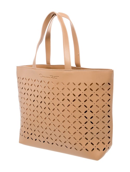 Oscar de la Renta Leather Tote