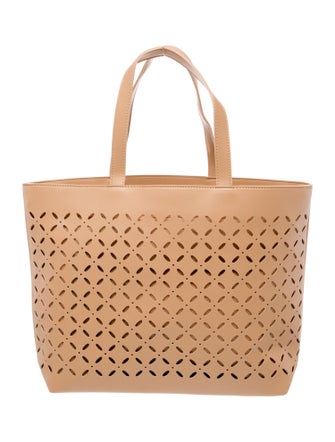 Oscar de la Renta Leather Tote