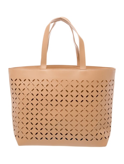 Oscar de la Renta Leather Tote