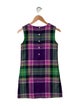 Oscar de la Renta Sleeveless Wool Dress