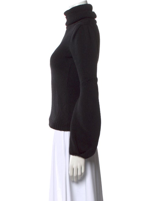 Oscar de la Renta Virgin Wool Turtleneck Sweater