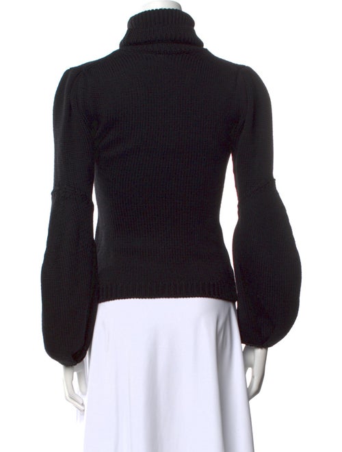 Oscar de la Renta Virgin Wool Turtleneck Sweater