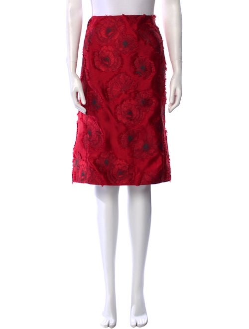Oscar de la Renta 2016 Knee-Length Skirt
