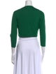 Oscar de la Renta Cashmere Open Front Sweater